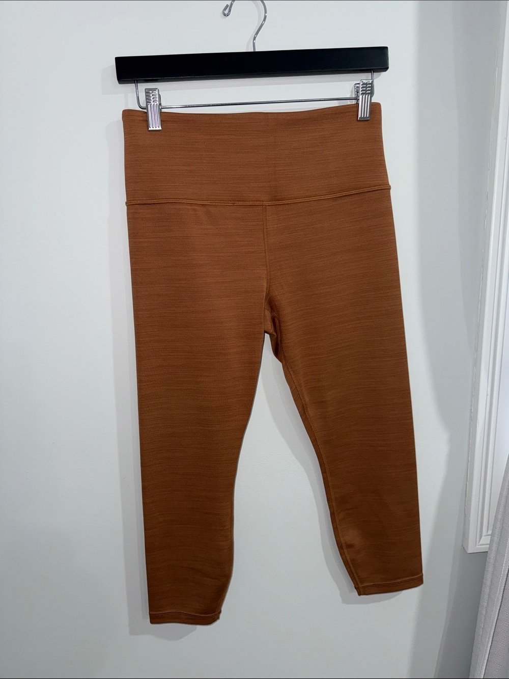 Athleta High-Rise Leggings in Rust Brown